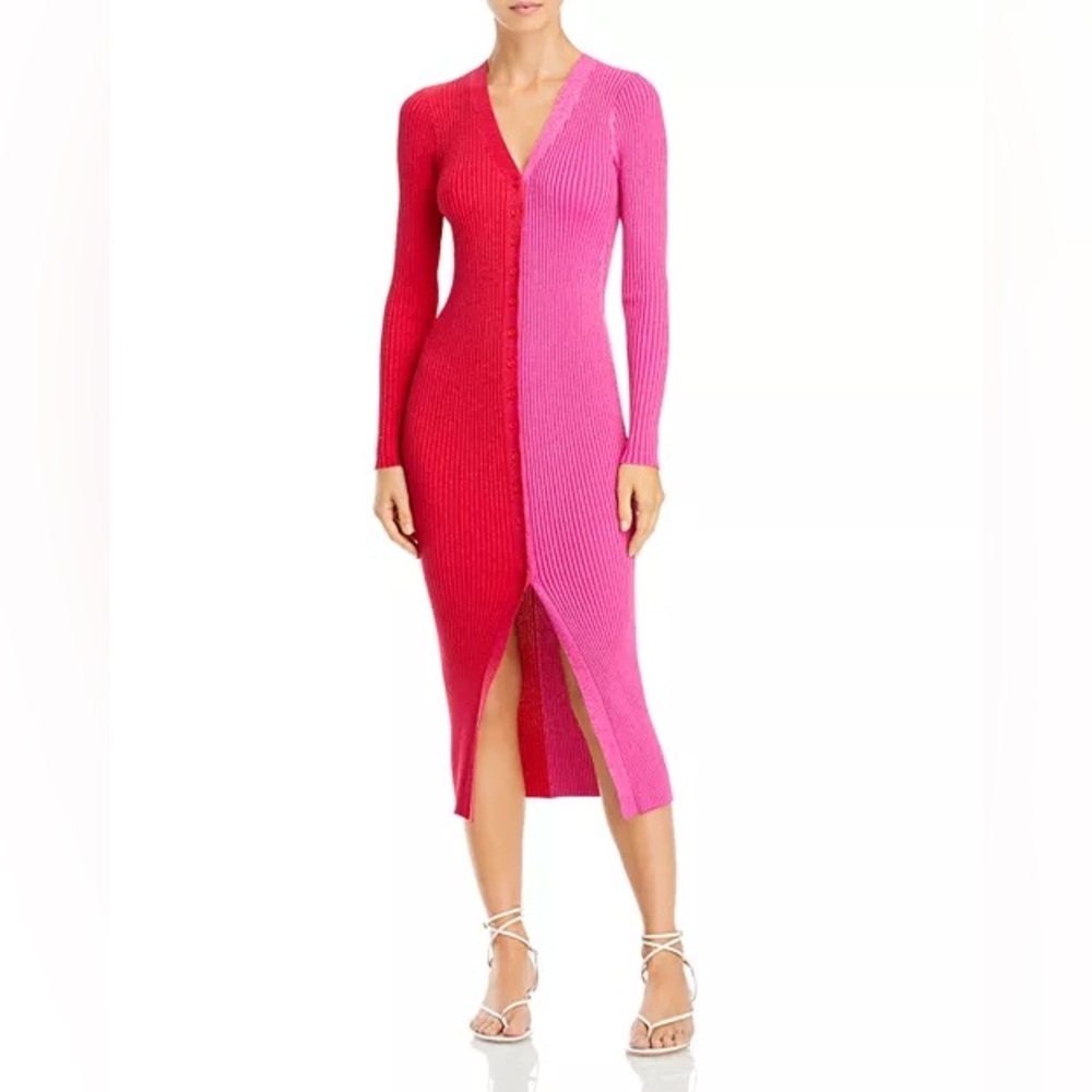 STAUD Shoko red and pink